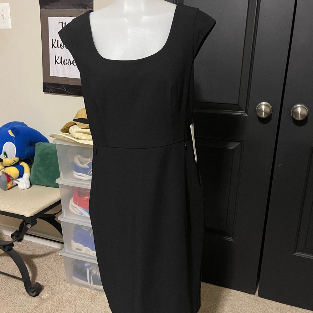 Ann Taylor Classic Black Mini Dress